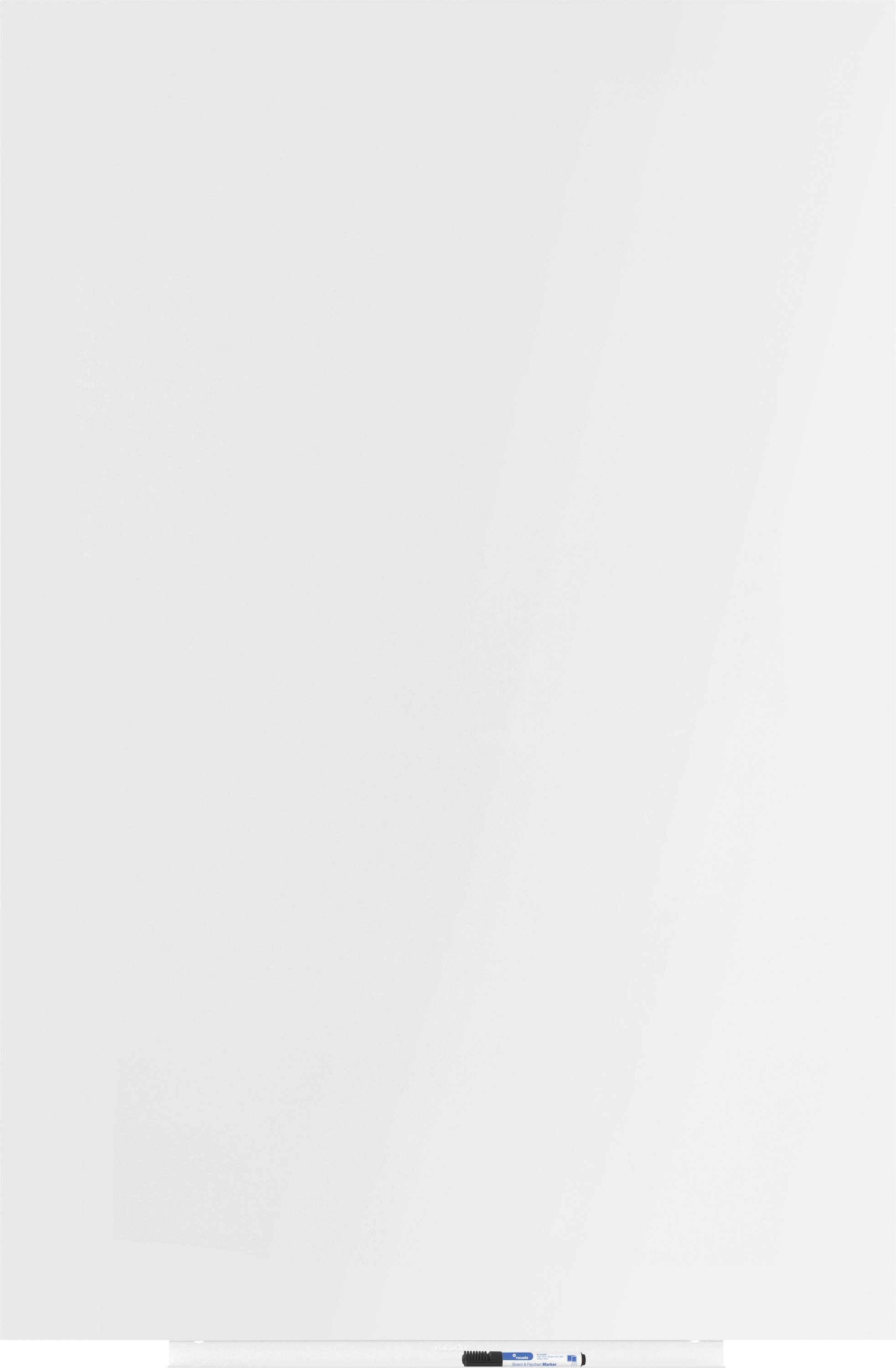 Rocada Whiteboard 6421R (B x H) 150cm x 100cm Weiß (RAL 9003) kunststoffbeschichtet Inkl. Ablageschale, Quer- oder Hochformat