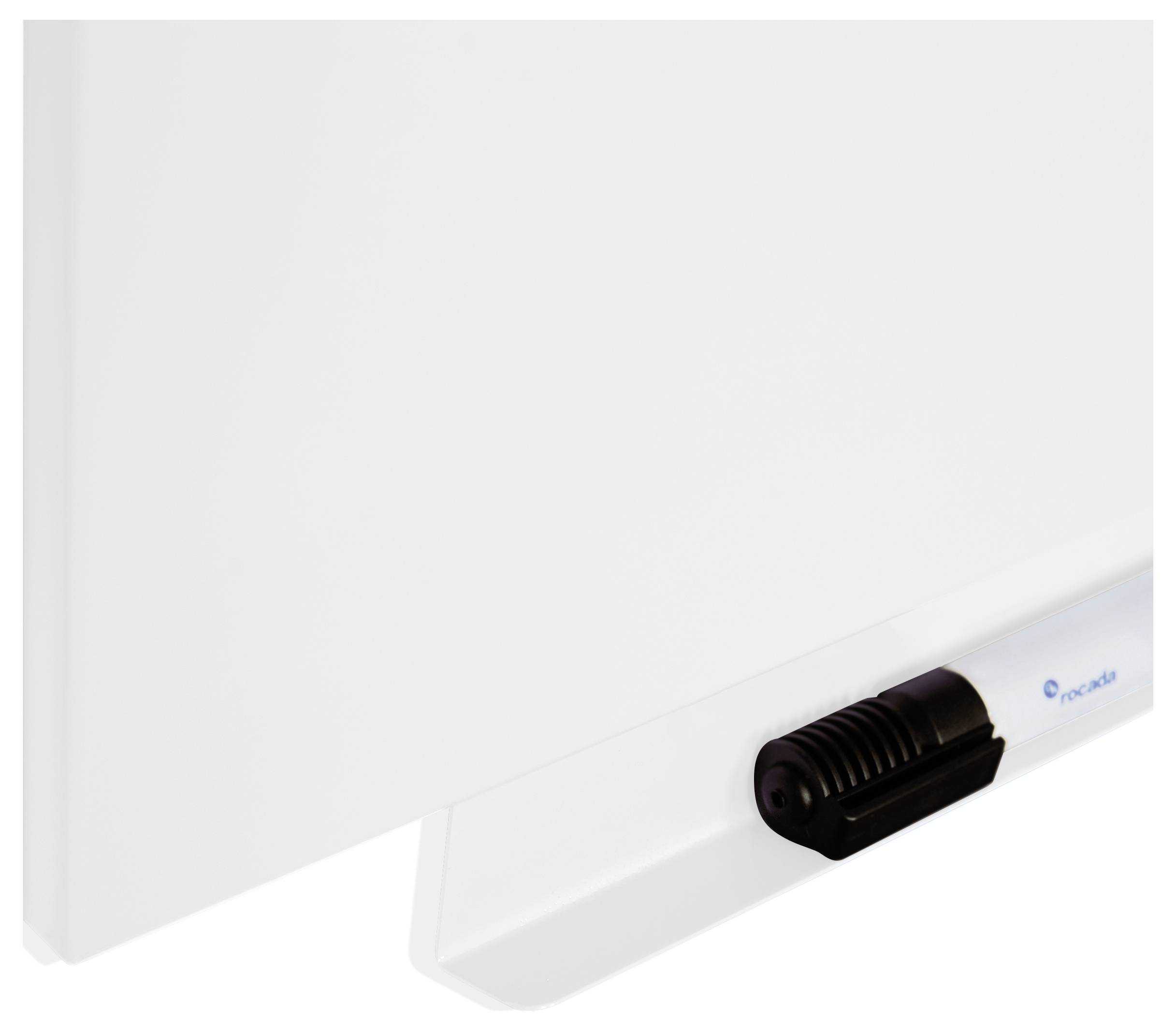 Rocada Whiteboard 6421R (B x H) 150cm x 100cm Weiß (RAL 9003) kunststoffbeschichtet Inkl. Ablageschale, Quer- oder Hochformat