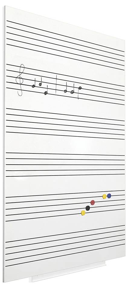 Rocada Whiteboard 6421R (B x H) 150cm x 100cm Weiß (RAL 9003) kunststoffbeschichtet Inkl. Ablageschale, Quer- oder Hochformat