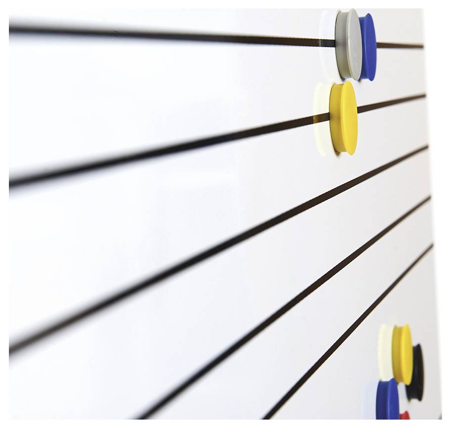 Rocada Whiteboard 6421R (B x H) 150cm x 100cm Weiß (RAL 9003) kunststoffbeschichtet Inkl. Ablageschale, Quer- oder Hochformat