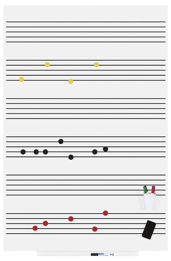 Rocada Whiteboard 6421R (B x H) 150cm x 100cm Weiß (RAL 9003) kunststoffbeschichtet Inkl. Ablageschale, Quer- oder Hochformat