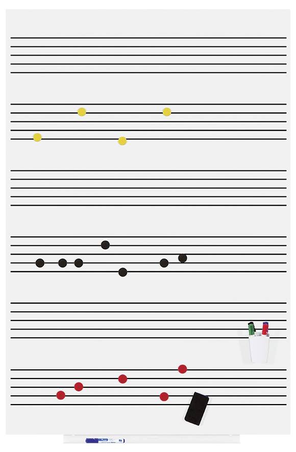 Rocada Whiteboard 6421R (B x H) 150cm x 100cm Weiß (RAL 9003) kunststoffbeschichtet Inkl. Ablageschale, Quer- oder Hochformat
