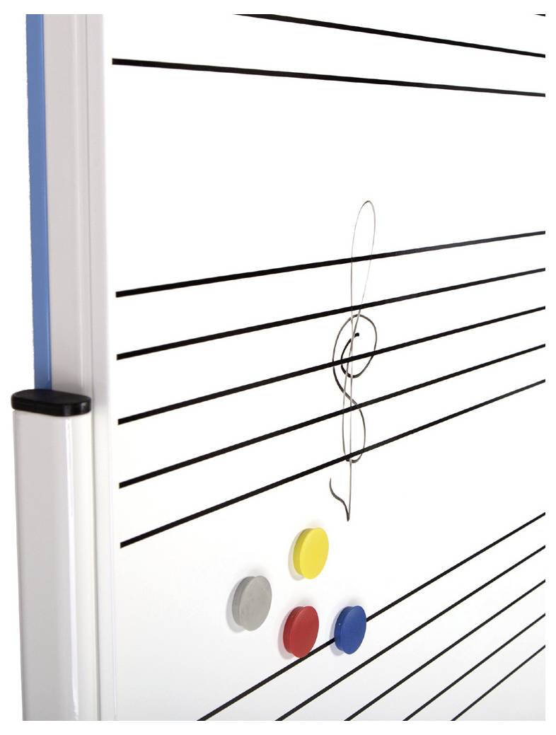 Rocada Whiteboard 6421R (B x H) 150cm x 100cm Weiß (RAL 9003) kunststoffbeschichtet Inkl. Ablageschale, Quer- oder Hochformat