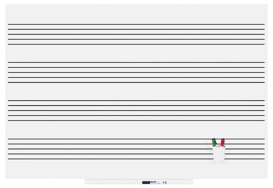 Rocada Whiteboard 6421R (B x H) 150cm x 100cm Weiß (RAL 9003) kunststoffbeschichtet Inkl. Ablageschale, Quer- oder Hochformat