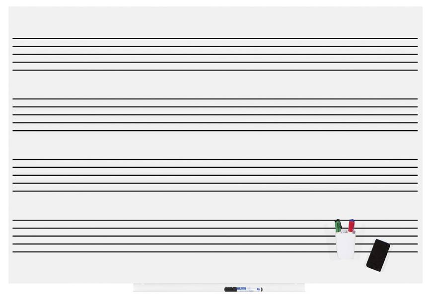 Rocada Whiteboard 6421R (B x H) 150cm x 100cm Weiß (RAL 9003) kunststoffbeschichtet Inkl. Ablageschale, Quer- oder Hochformat