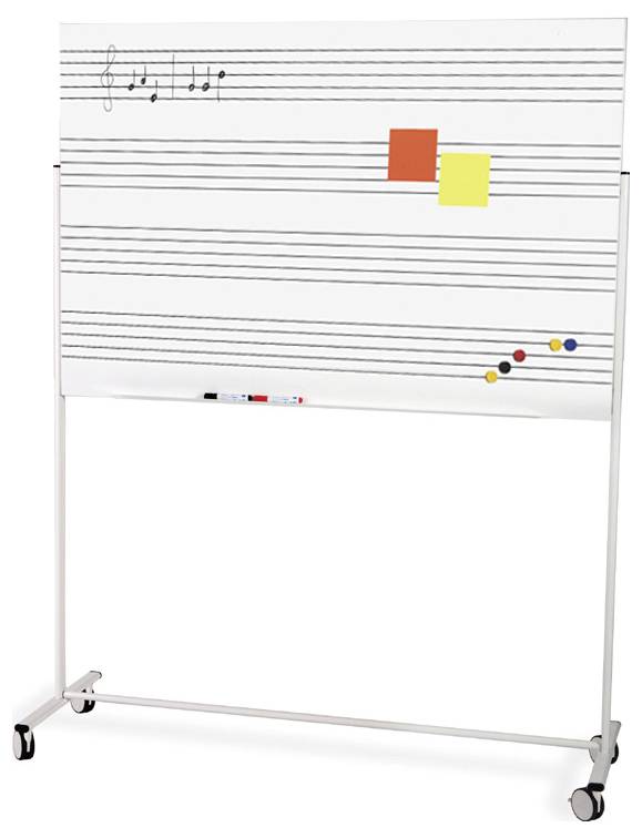 Rocada Whiteboard 6421R (B x H) 150cm x 100cm Weiß (RAL 9003) kunststoffbeschichtet Inkl. Ablageschale, Quer- oder Hochformat