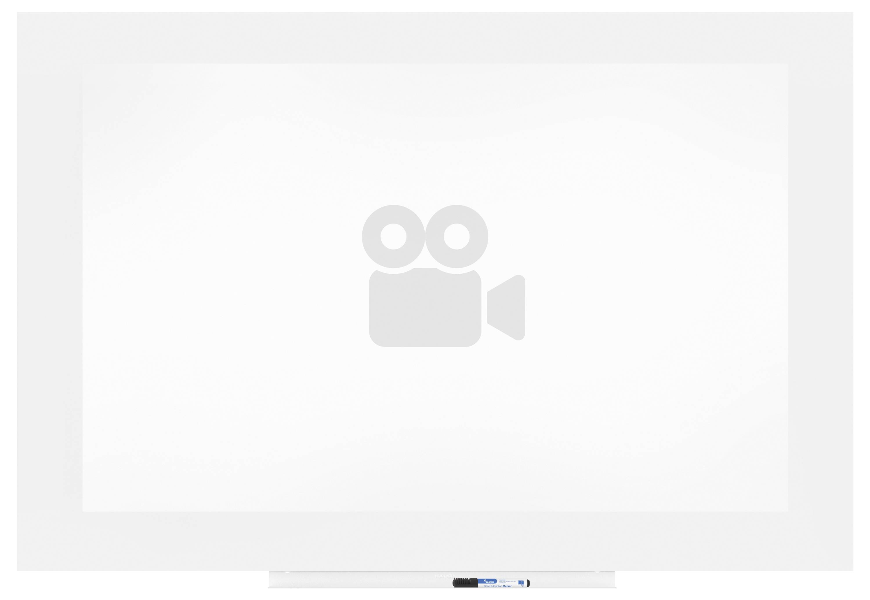 Rocada Whiteboard 6421MATT (B x H) 150cm x 100cm Weiß (RAL 9003) kunststoffbeschichtet Inkl. Ablageschale, Quer- oder Hochformat