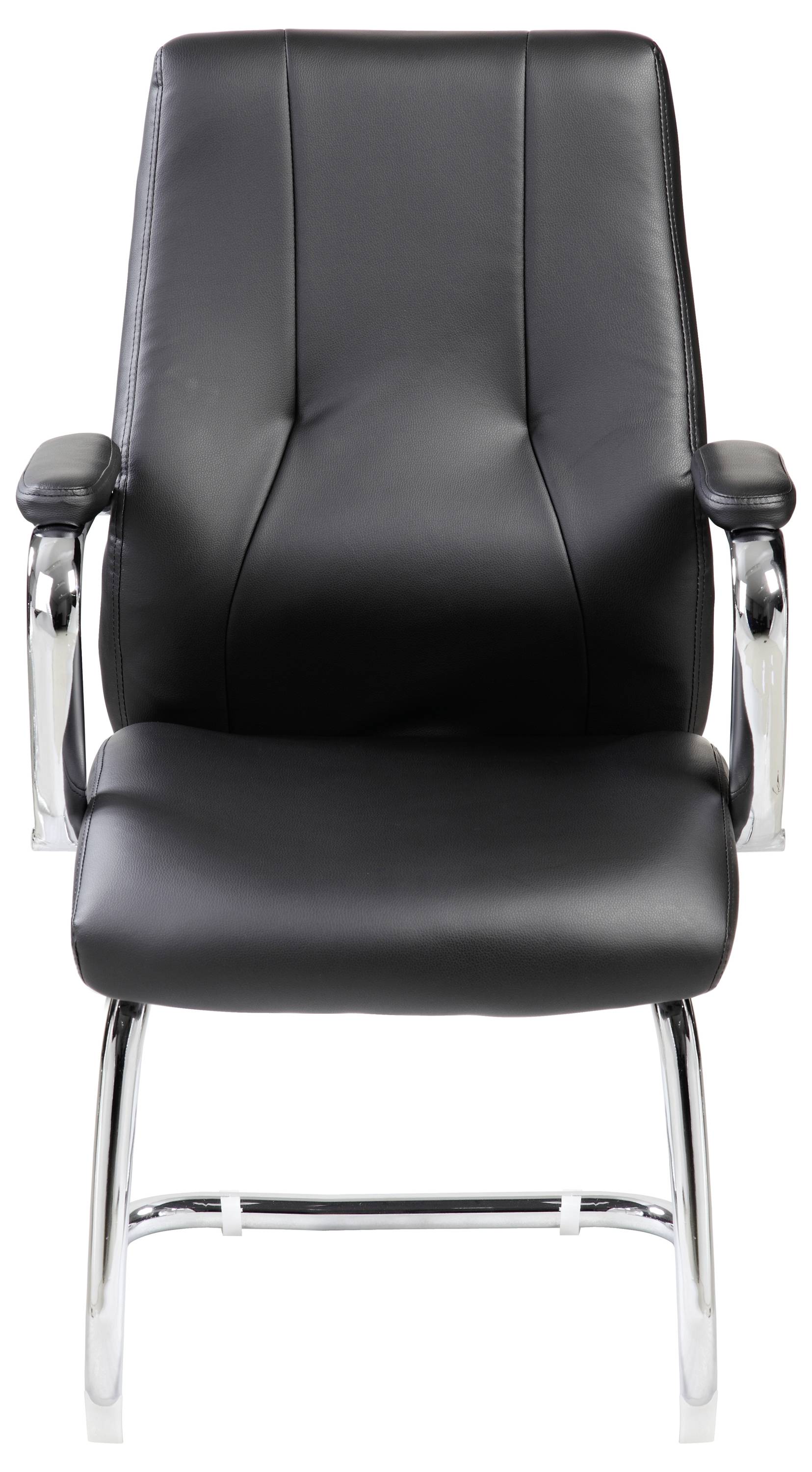 Rocada Besucherstuhl 985V22 Schwarz, Chrom R985290 1St.