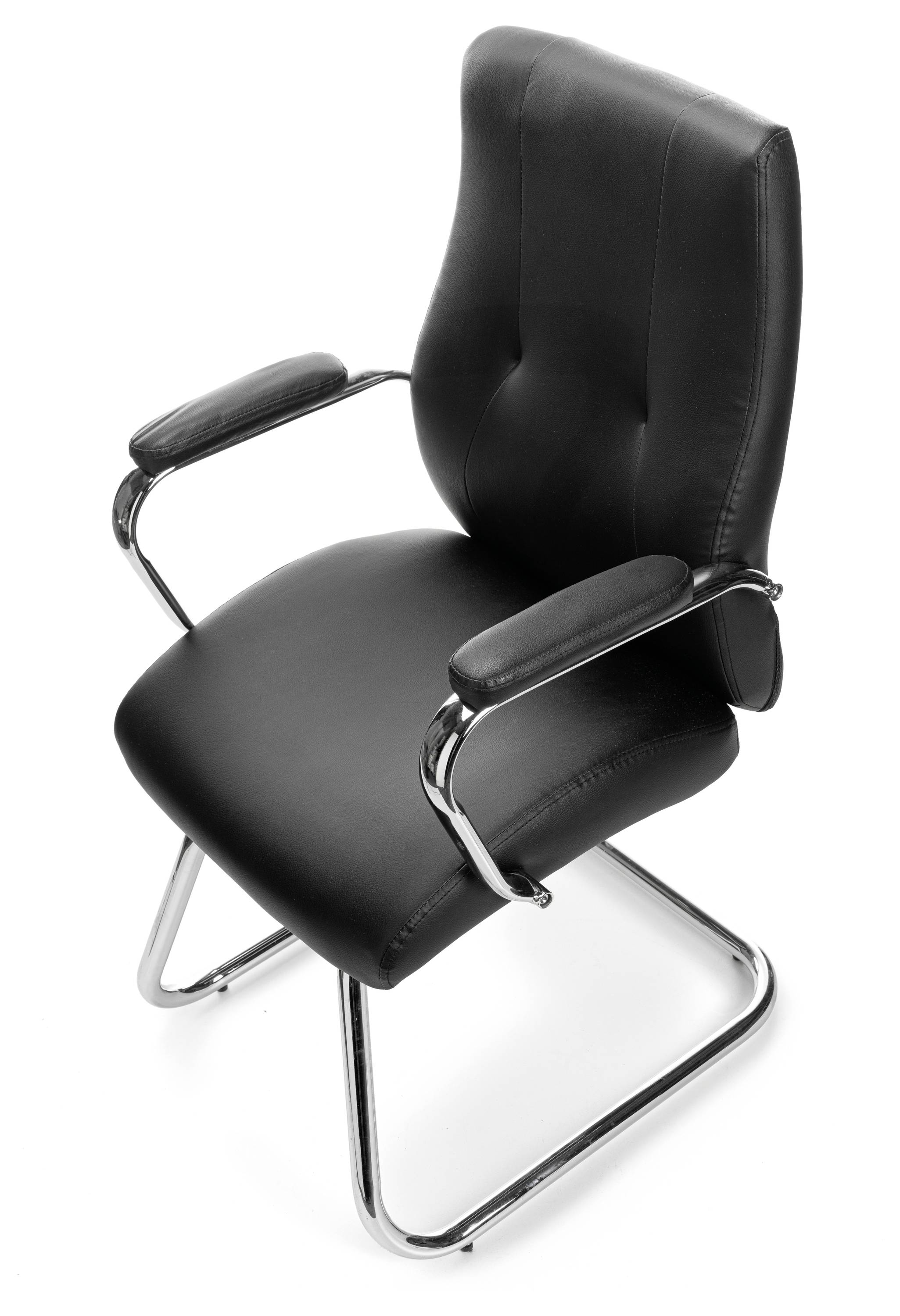 Rocada Besucherstuhl 985V22 Schwarz, Chrom R985290 1St.