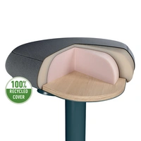 Leitz Stehhilfe Dunkelgrau 65450089 Leitz Stehhilfe Dunkelgrau 65450089
