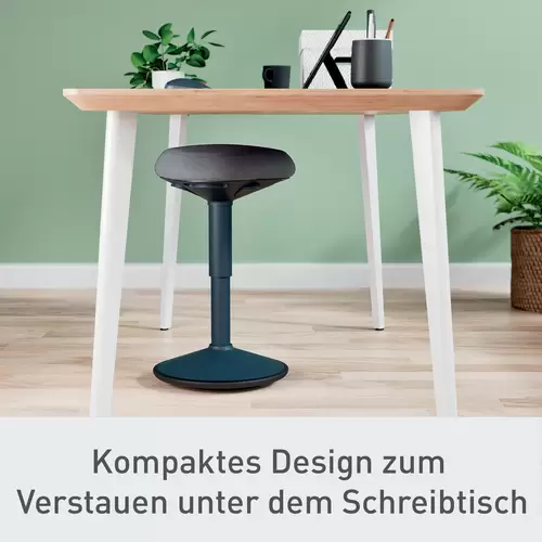 Leitz Sitzhocker Dunkelgrau 65440089 Leitz Sitzhocker Dunkelgrau 65440089