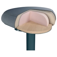 Leitz Sitzhocker Dunkelgrau 65440089 Leitz Sitzhocker Dunkelgrau 65440089