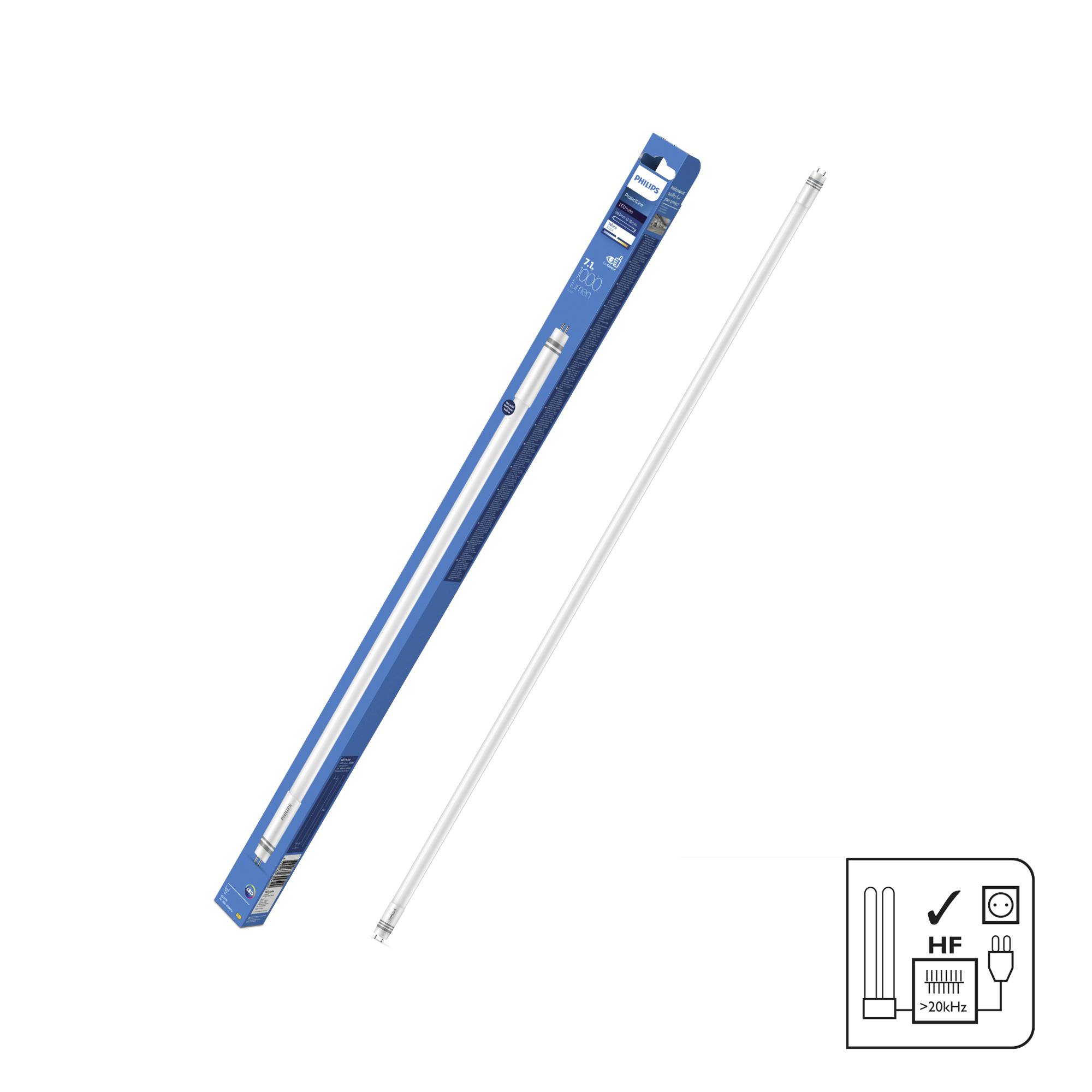 Philips LED LED-Röhre EEK: E (A - G) G5 Röhrenform T5 EVG 7.1 W Warmweiß (Ø x L) 19 mm x 563 mm 1