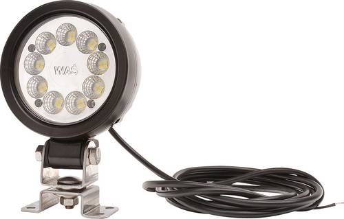 WAS Arbeitsscheinwerfer 12 V/DC, 24 V/DC 163 ADR RUND 1216 ADR Weitreichende Ausleuchtung