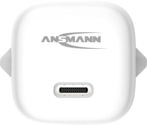 Ansmann HC120PD-mini USB Ladegerät 20W 1x USB-C® Weiß Innenbereich