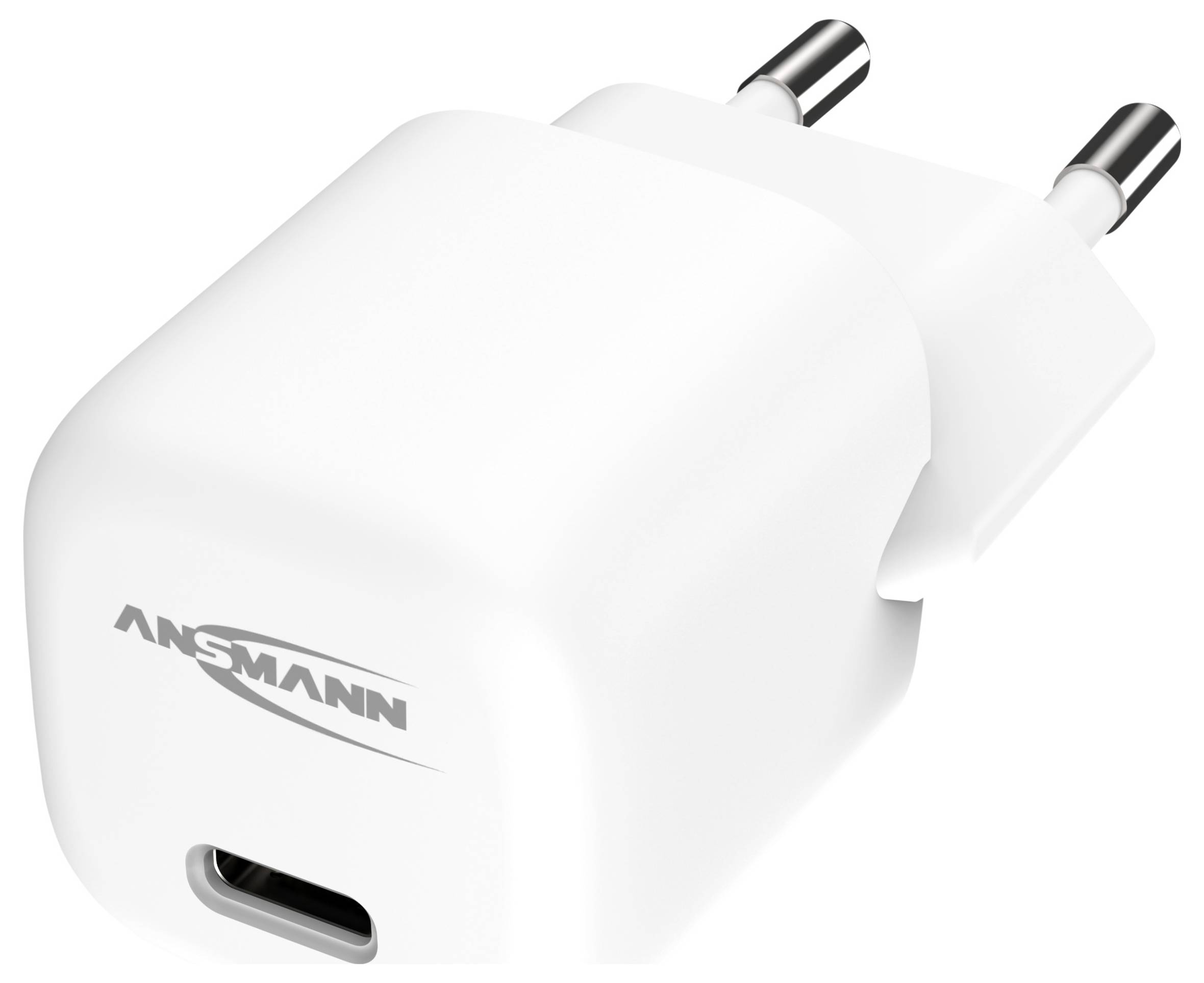 Ansmann HC120PD-mini USB Ladegerät 20 W 1x USB-C® Weiß Innenbereich