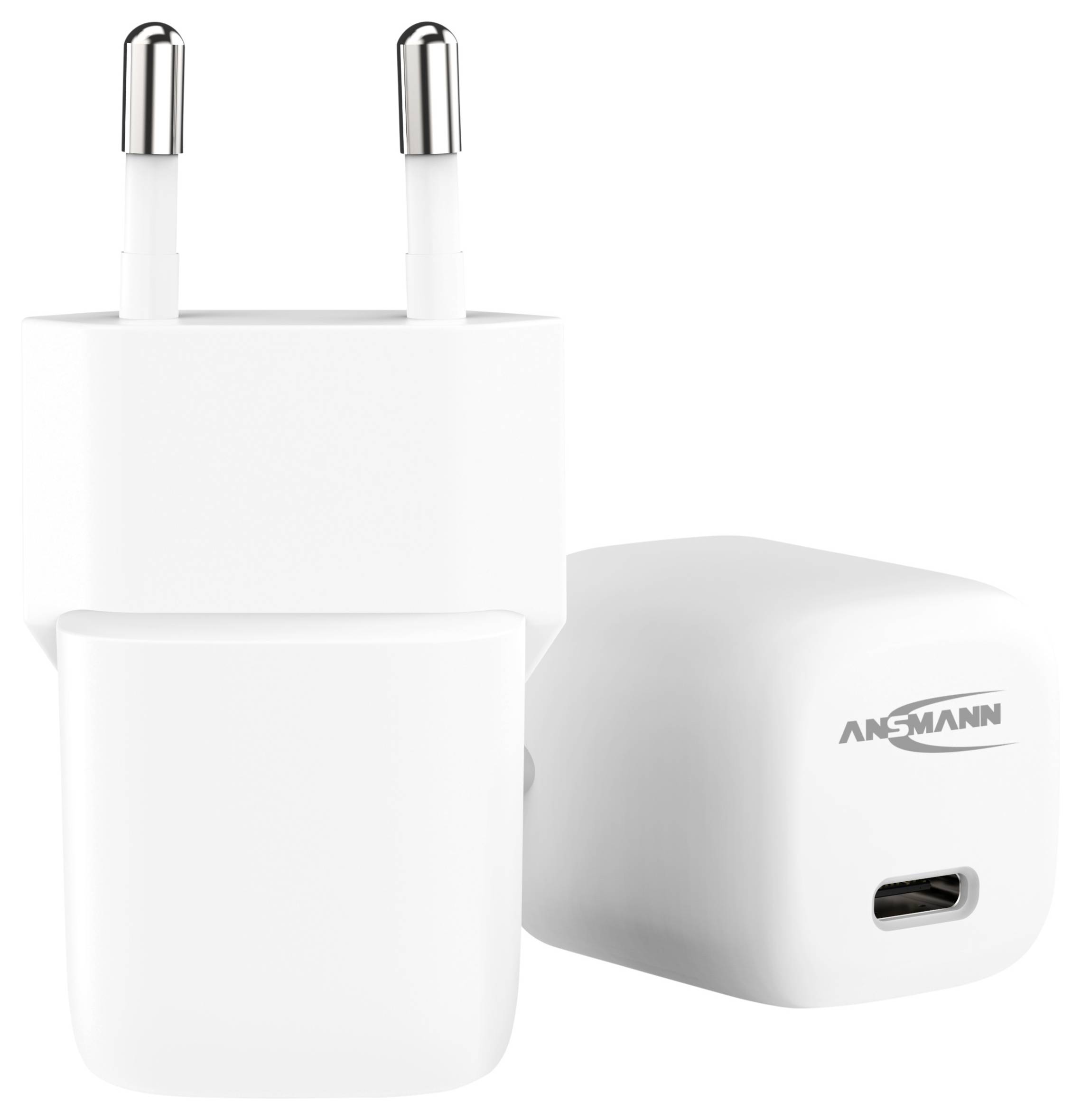 Ansmann HC120PD-mini USB Ladegerät 20W 1x USB-C® Weiß Innenbereich