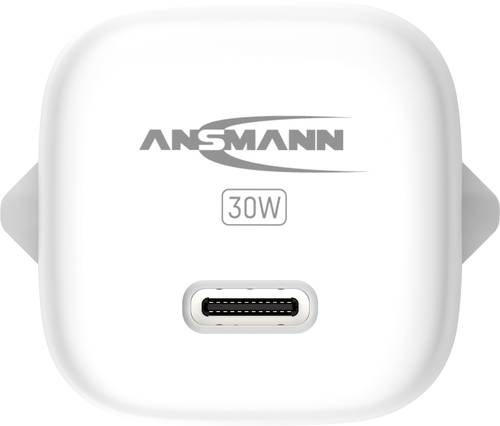 Ansmann Home Charger HC130PD mini USB Ladegerät 30W 1x USB-C® Weiß Innenbereich