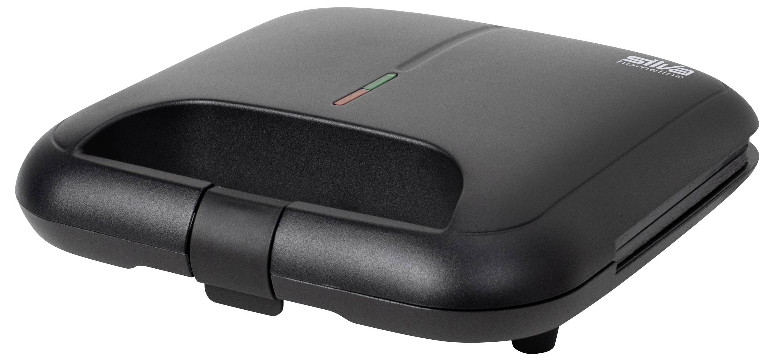Silva Homeline ST 2000 Sandwichmaker Cool-Touch-Gehäuse, Antihaftbeschichtung, Kontrollleuchte Schw