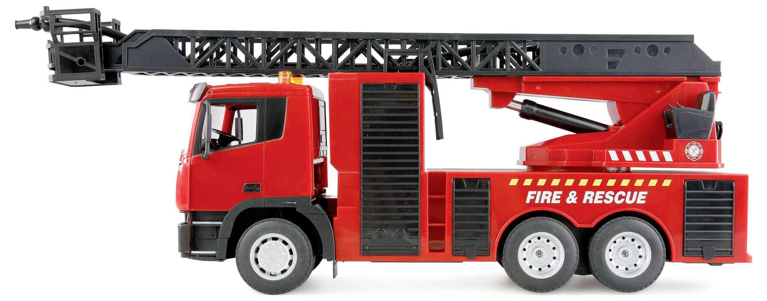 Amewi Feuerwehr Drehleiter 1:18 RC Funktionsmodell Einsatzfahrzeug