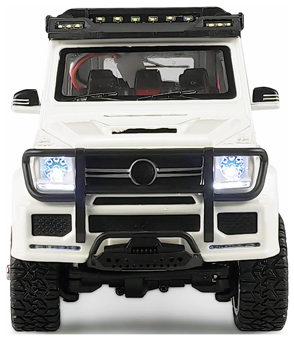 Amewi BRX24 Metall Scale Brushed 1:24 RC Modellauto Elektro Crawler Allradantrieb (4WD) RtR 2,4 GHz