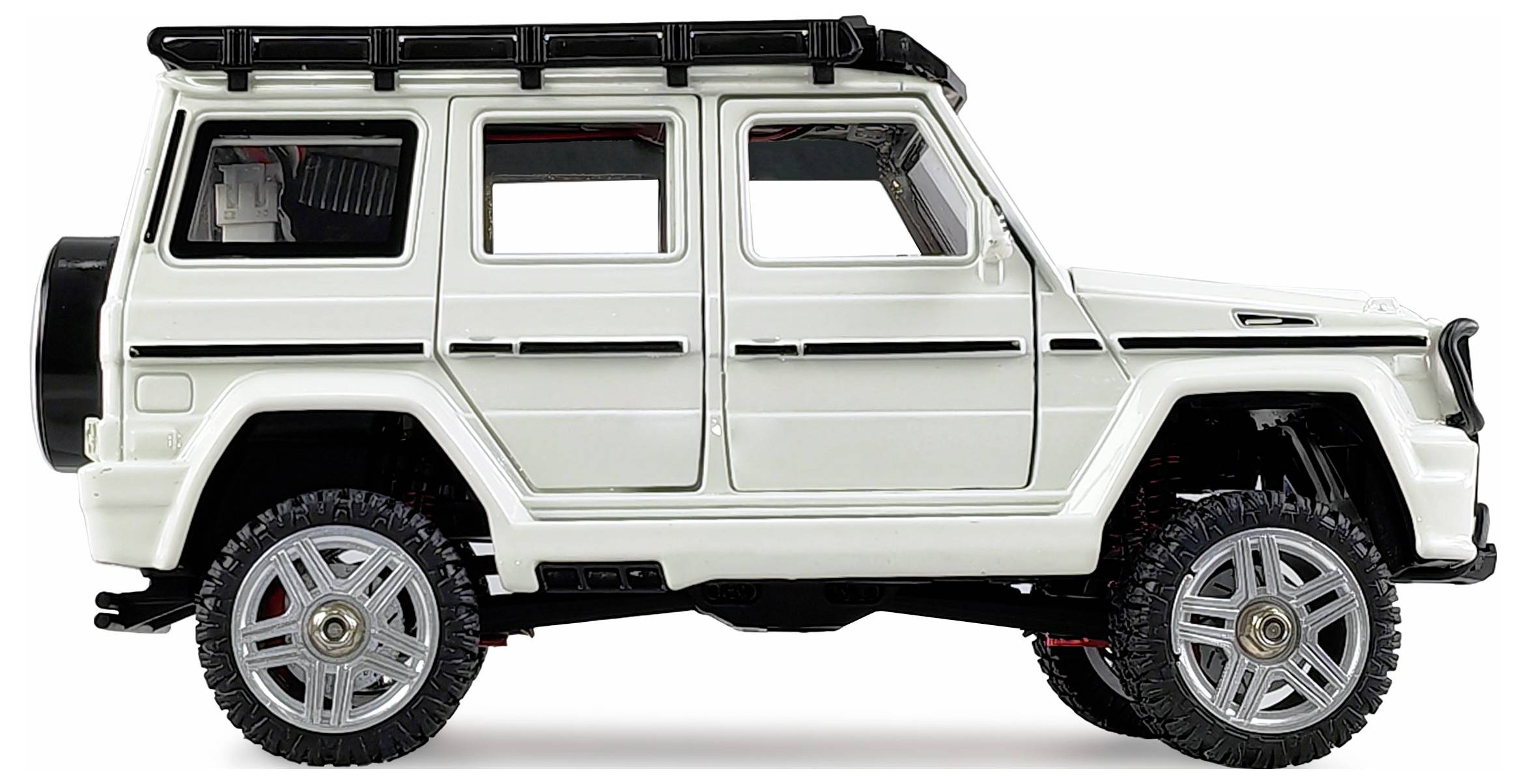 Amewi BRX24 Metall Scale Brushed 1:24 RC Modellauto Elektro Crawler Allradantrieb (4WD) RtR 2,4 GHz