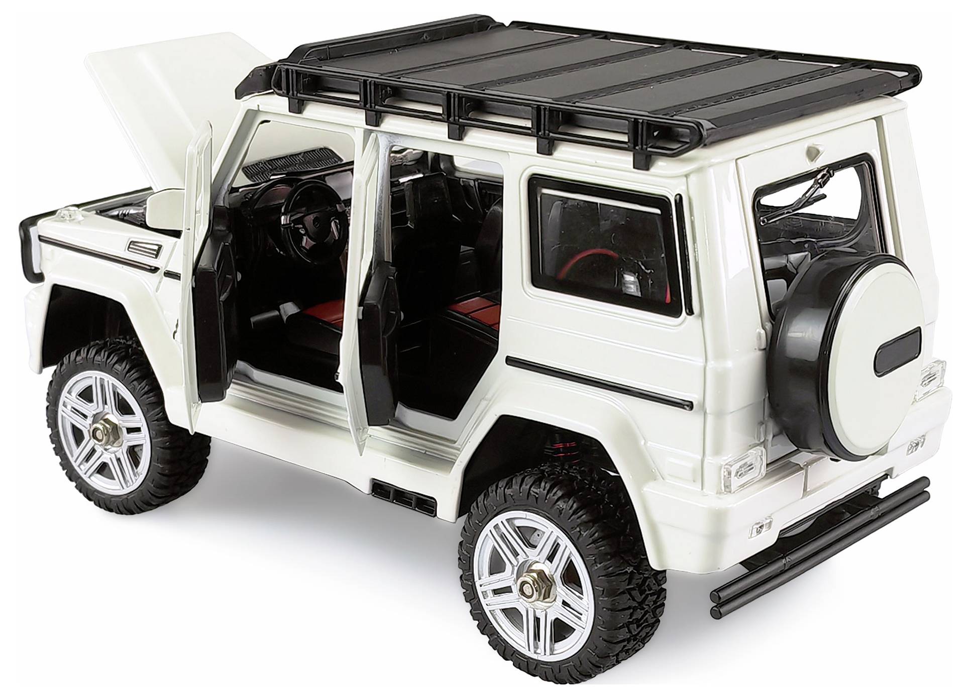 Amewi BRX24 Metall Scale Brushed 1:24 RC Modellauto Elektro Crawler Allradantrieb (4WD) RtR 2,4 GHz