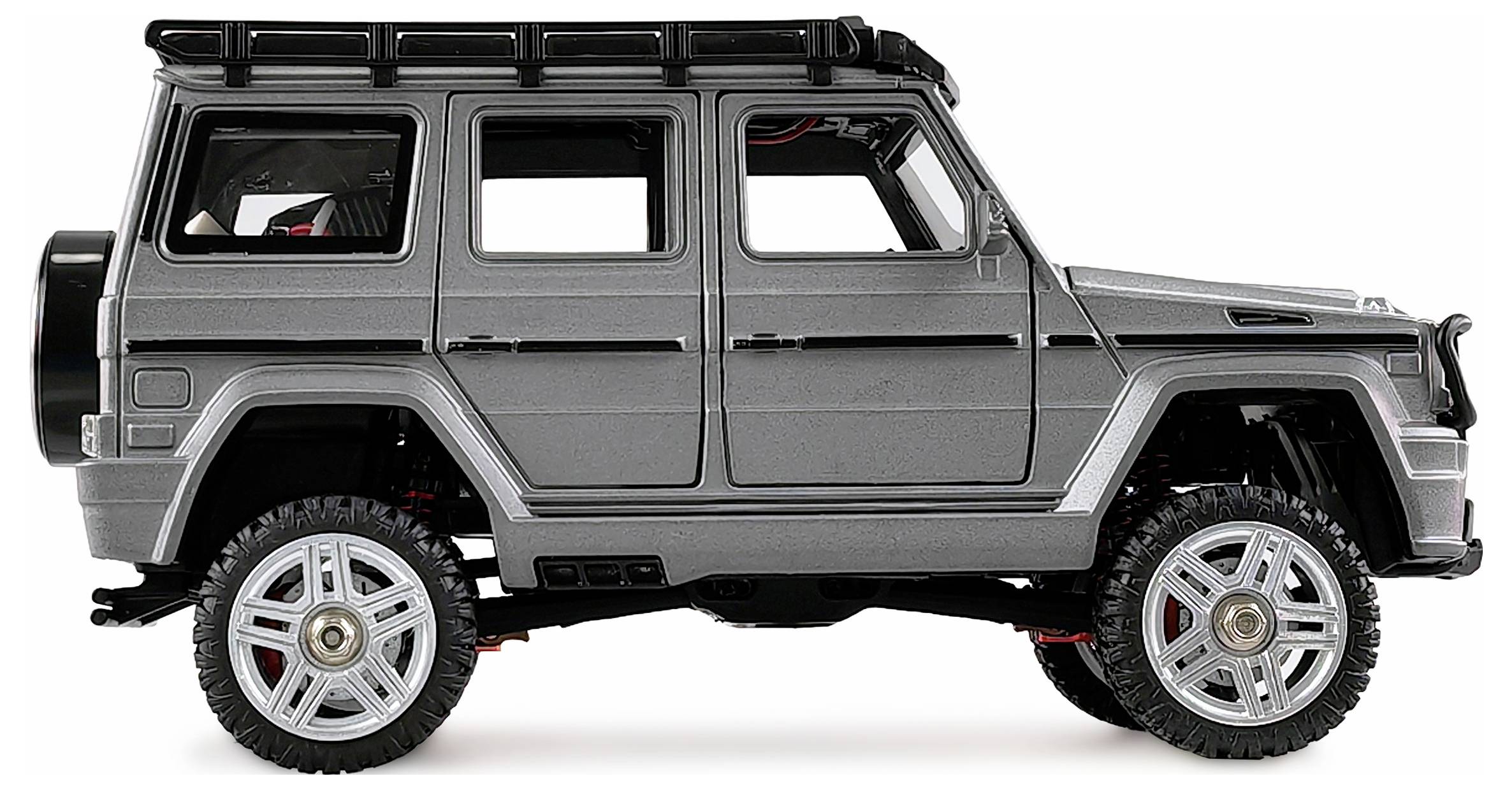 Amewi BRX24 Metall Scale Brushed 1:24 RC Modellauto Elektro Crawler Allradantrieb (4WD) RtR 2,4GHz