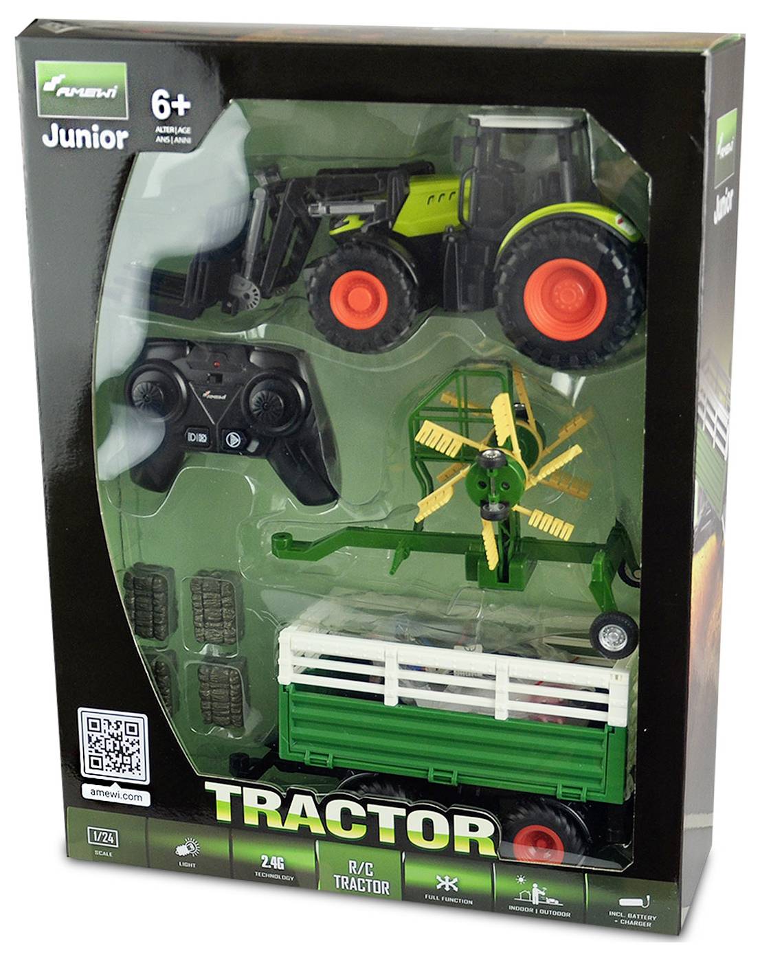 Amewi 1:24 Landwirtschaftliches Fahrzeug Landwirtschaftsfahrzeug