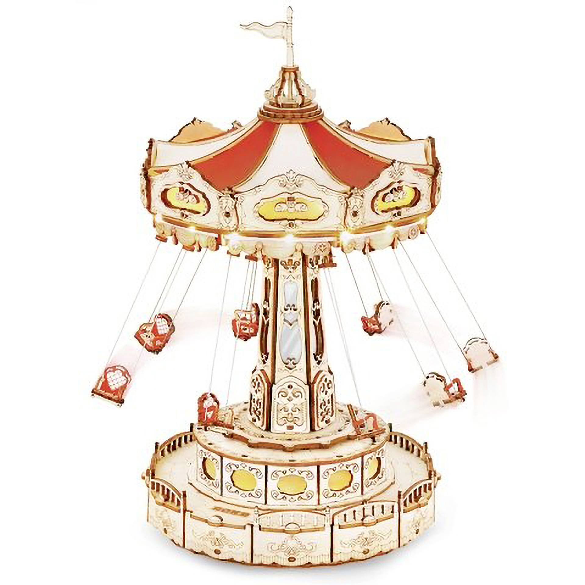 Pichler Modellbau Holz Karussell Bausatz