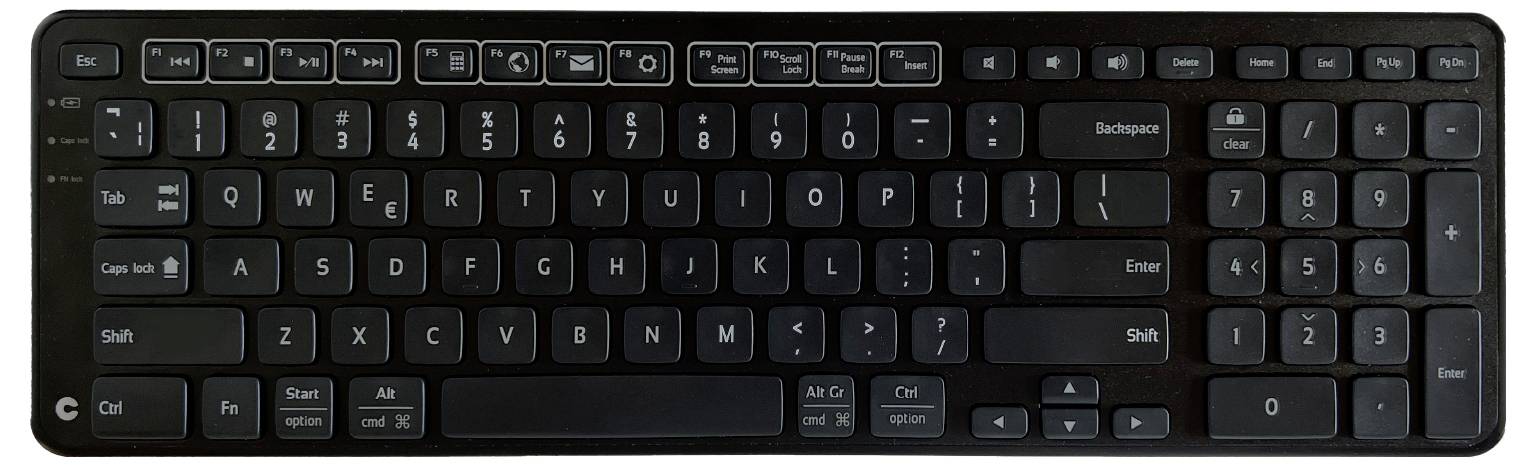 Contour Design Contour New Balance Tastatur wired US-L USB Tastatur US-Englisch, QWERTY Schwarz