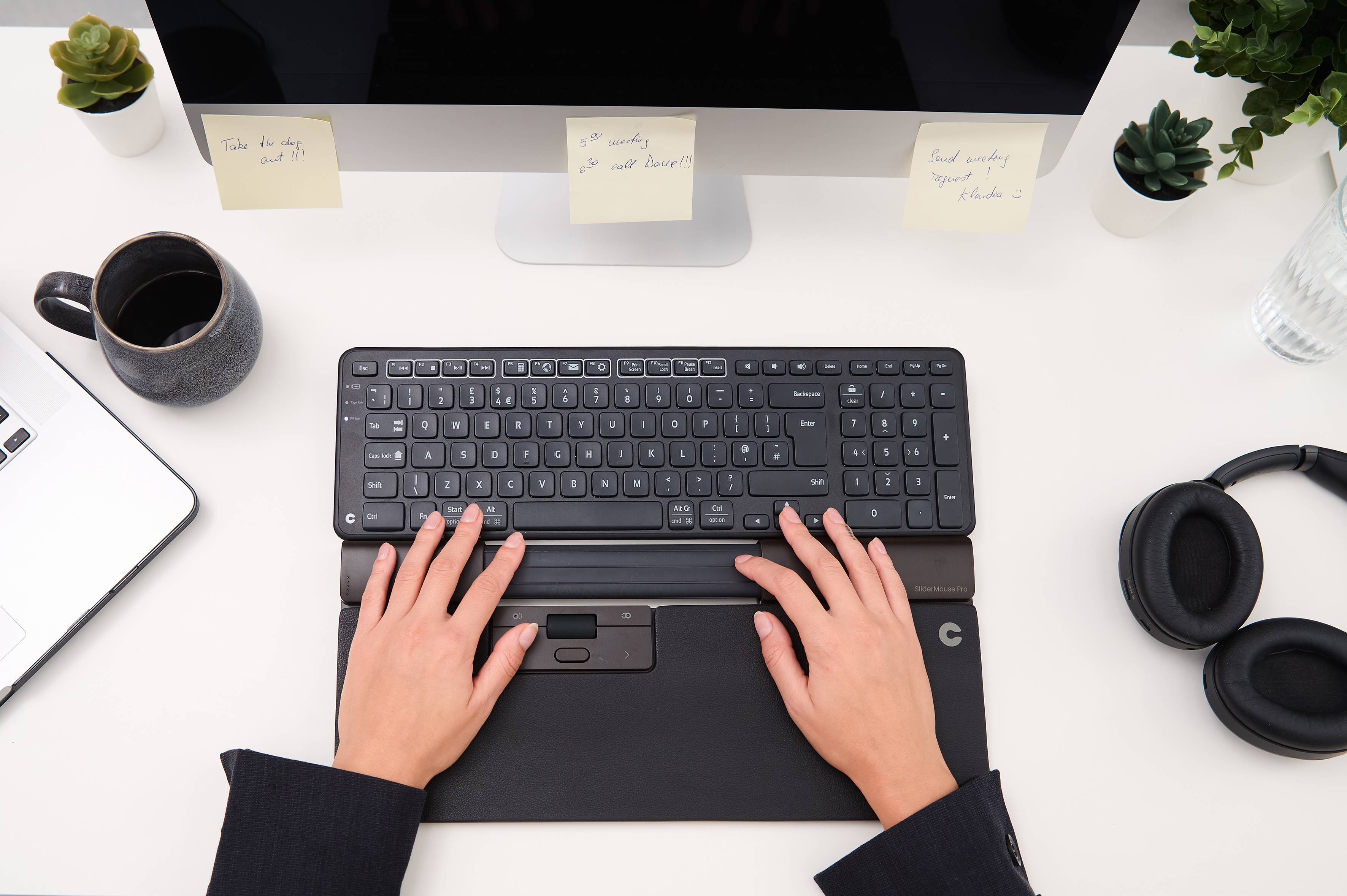 Contour Design SliderMouse Pro wired Regular WR Maus USB Schwarz 6 Tasten 2800 dpi