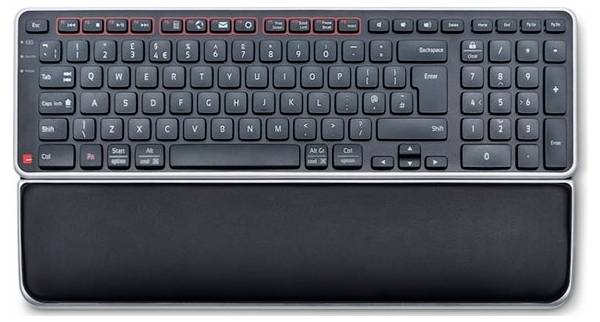 Contour Design Contour Balance Tastatur wireless mit W Bluetooth®, USB Tastatur Deutsch, QWERTZ