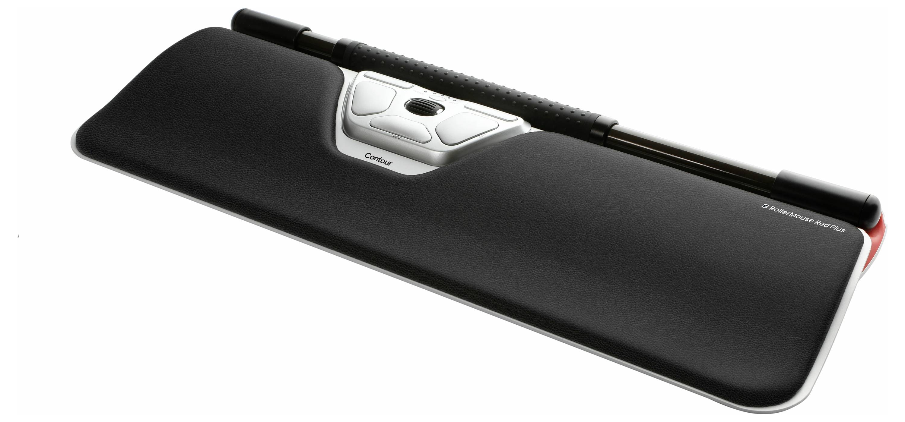 Contour Design RollerMouse RED Plus Thin Client Maus USB Schwarz, Silber 6 Tasten 2800 dpi