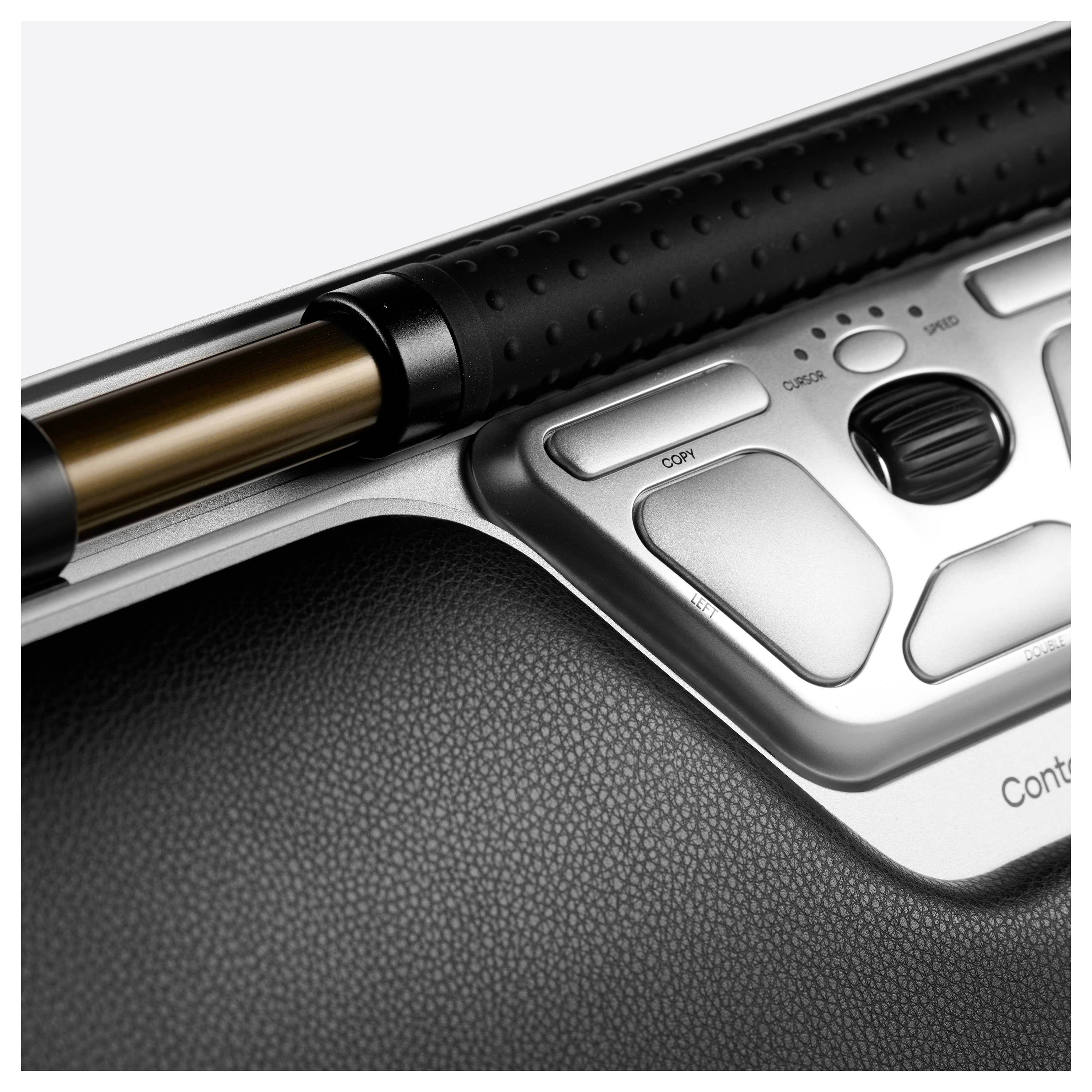 Contour Design RollerMouse RED Plus Thin Client Maus USB Schwarz, Silber 6 Tasten 2800 dpi