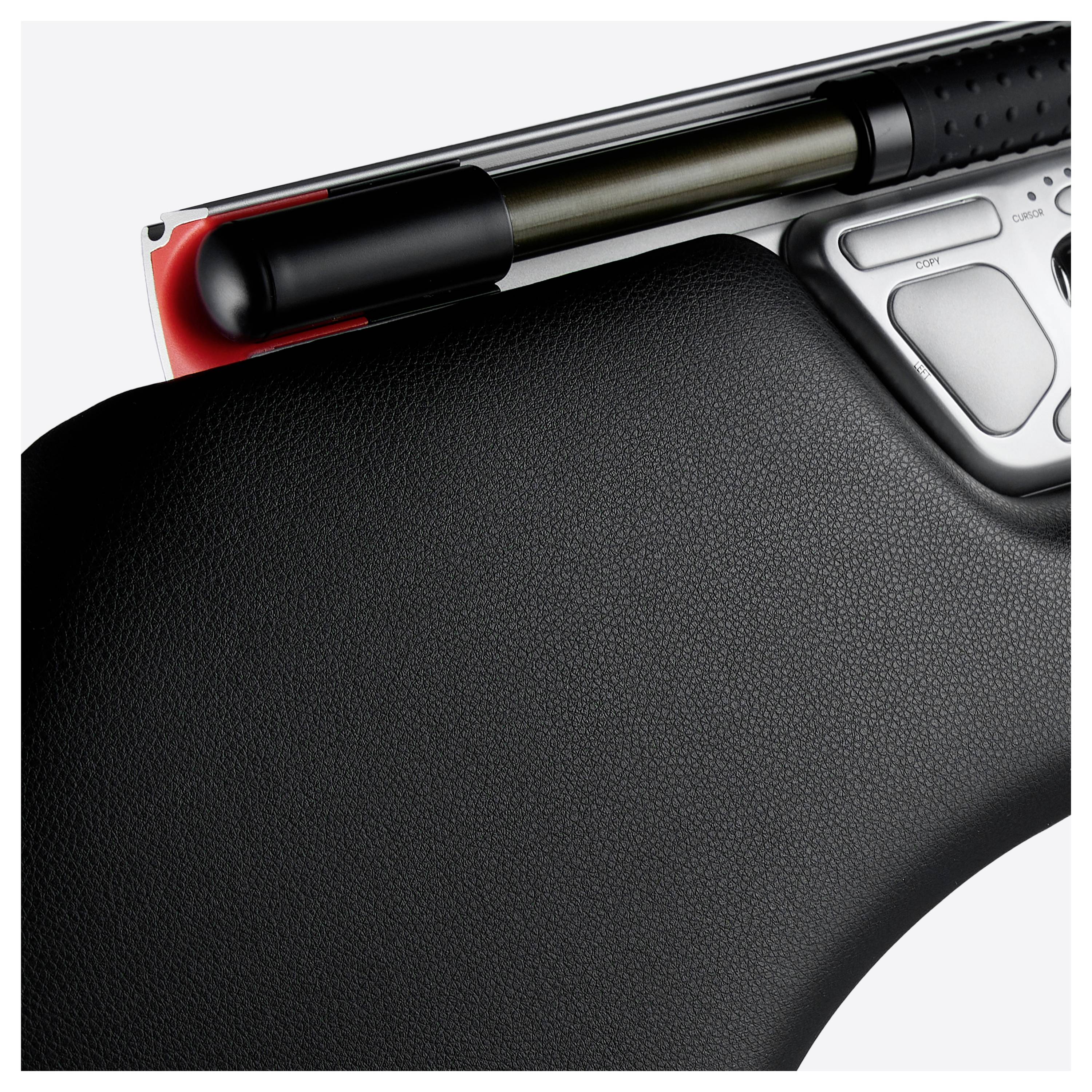 Contour Design RollerMouse RED Max + Armauflage Maus USB Schwarz, Silber 6 Tasten 2800 dpi Handballenauflage