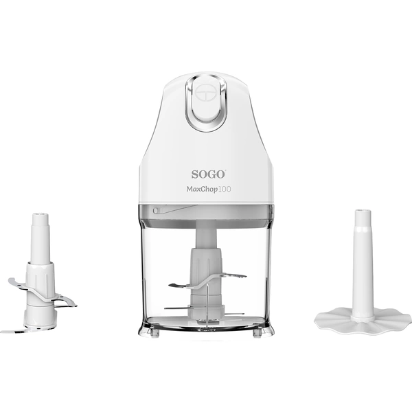 SOGO Human Technology PIC_SS_5263 Zerkleinerer 100W Weiß, Silber SOGO Human Technology PIC_SS_5263 Zerkleinerer 100W Weiß, Silber