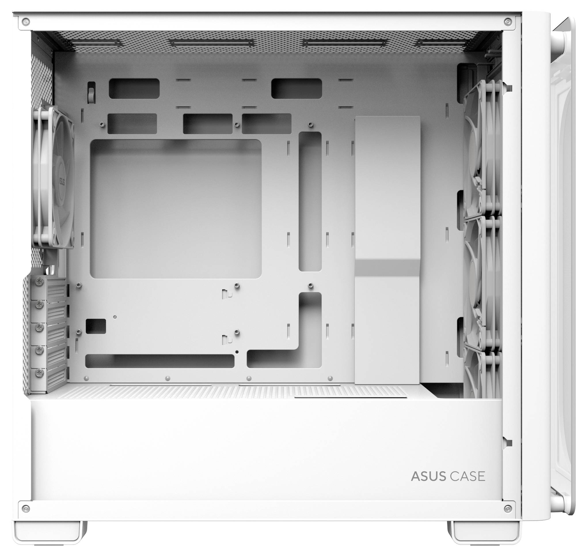 Asus A23 PLUS TG ARGB PC-Gehäuse Weiß