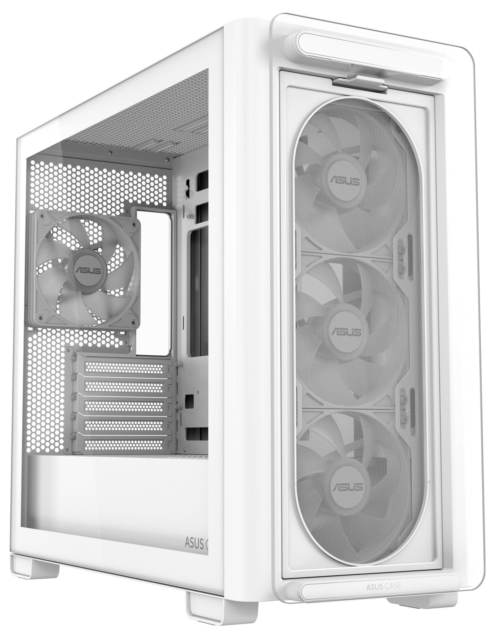 Asus A23 PLUS TG ARGB PC-Gehäuse Weiß