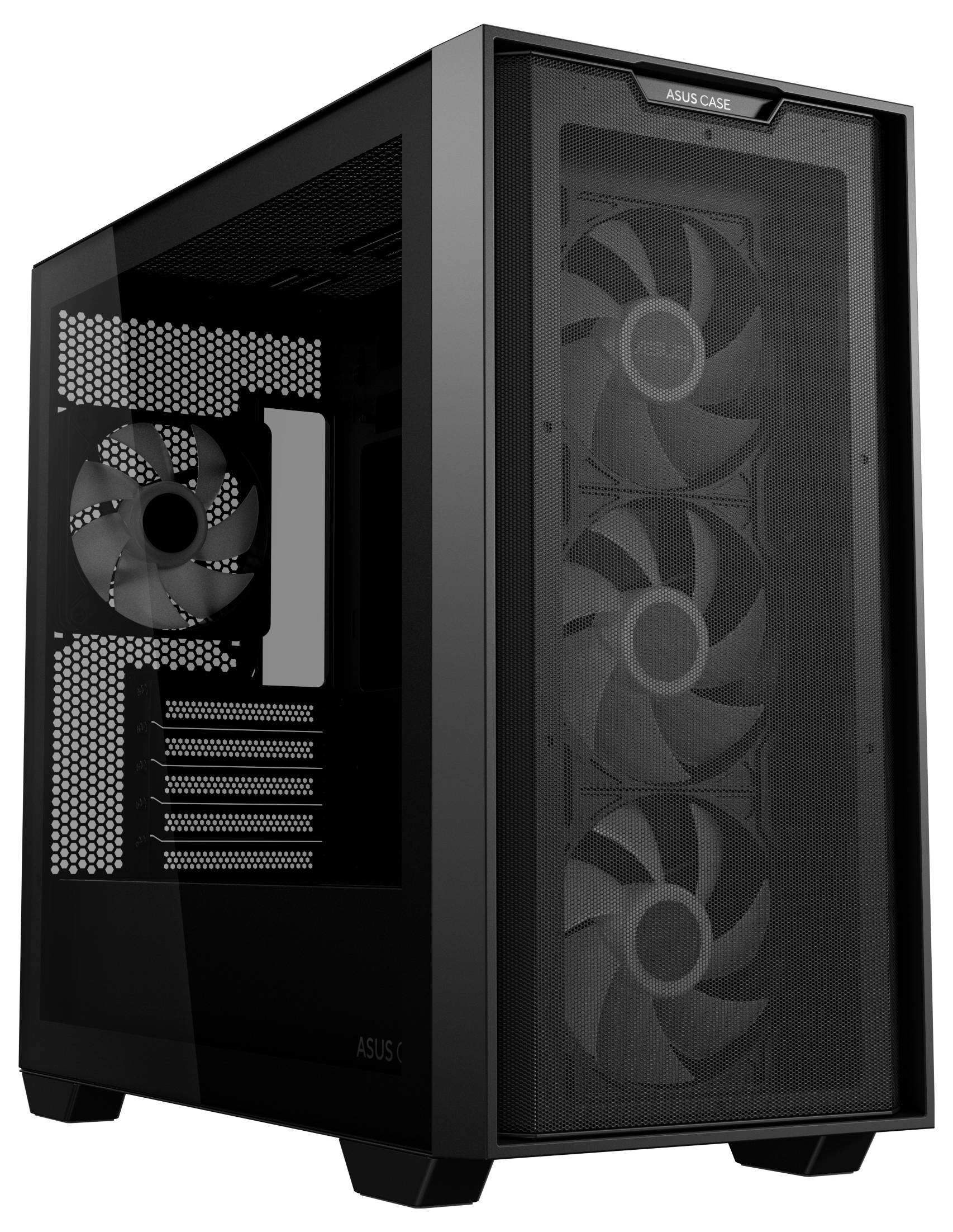 Asus A21 PLUS TG ARGB PC-Gehäuse Schwarz