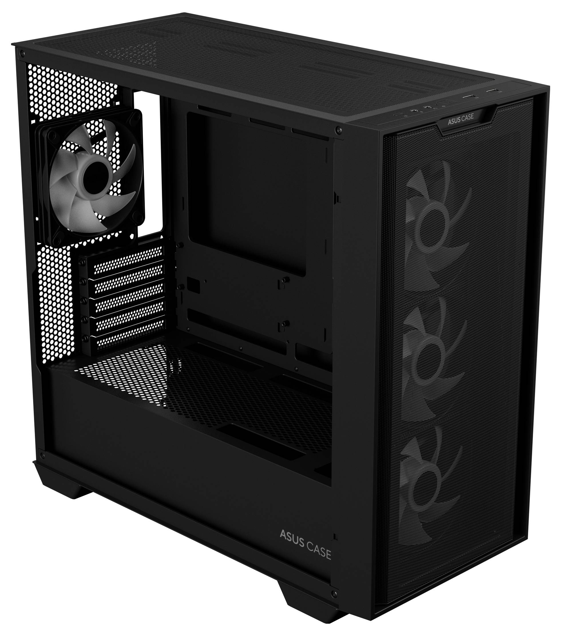 Asus A21 PLUS TG ARGB PC-Gehäuse Schwarz