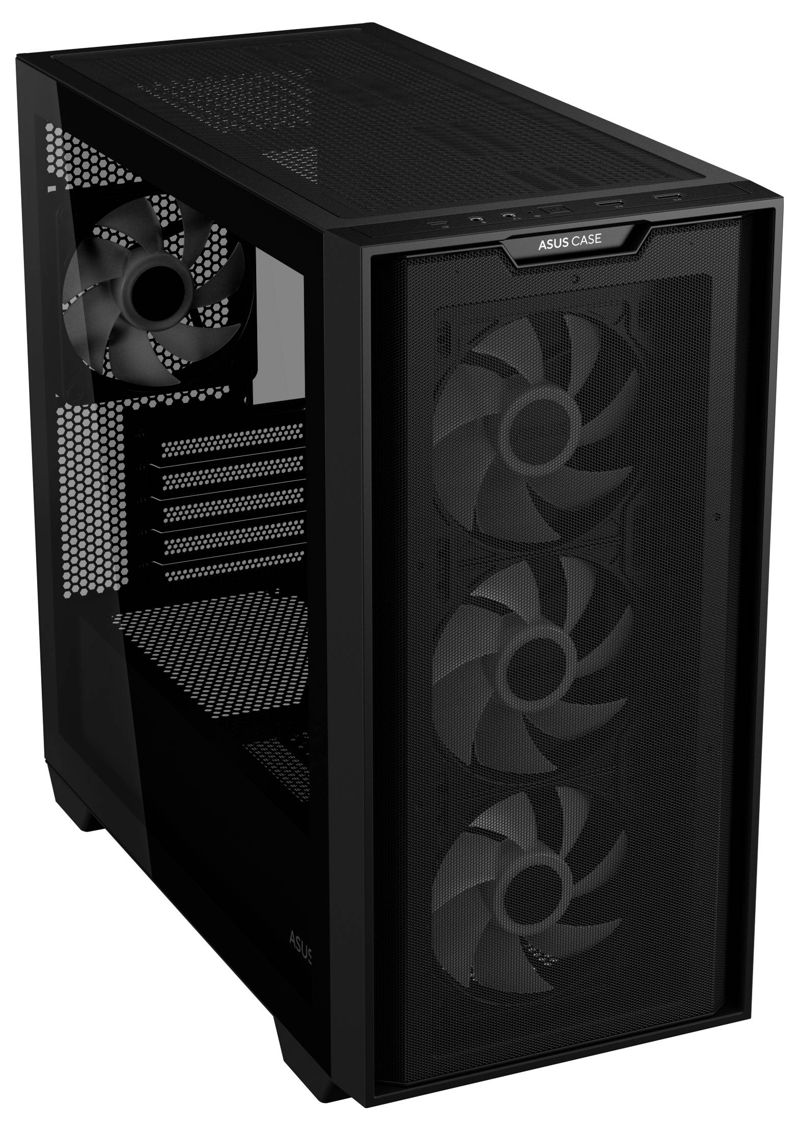 Asus A21 PLUS TG ARGB PC-Gehäuse Schwarz