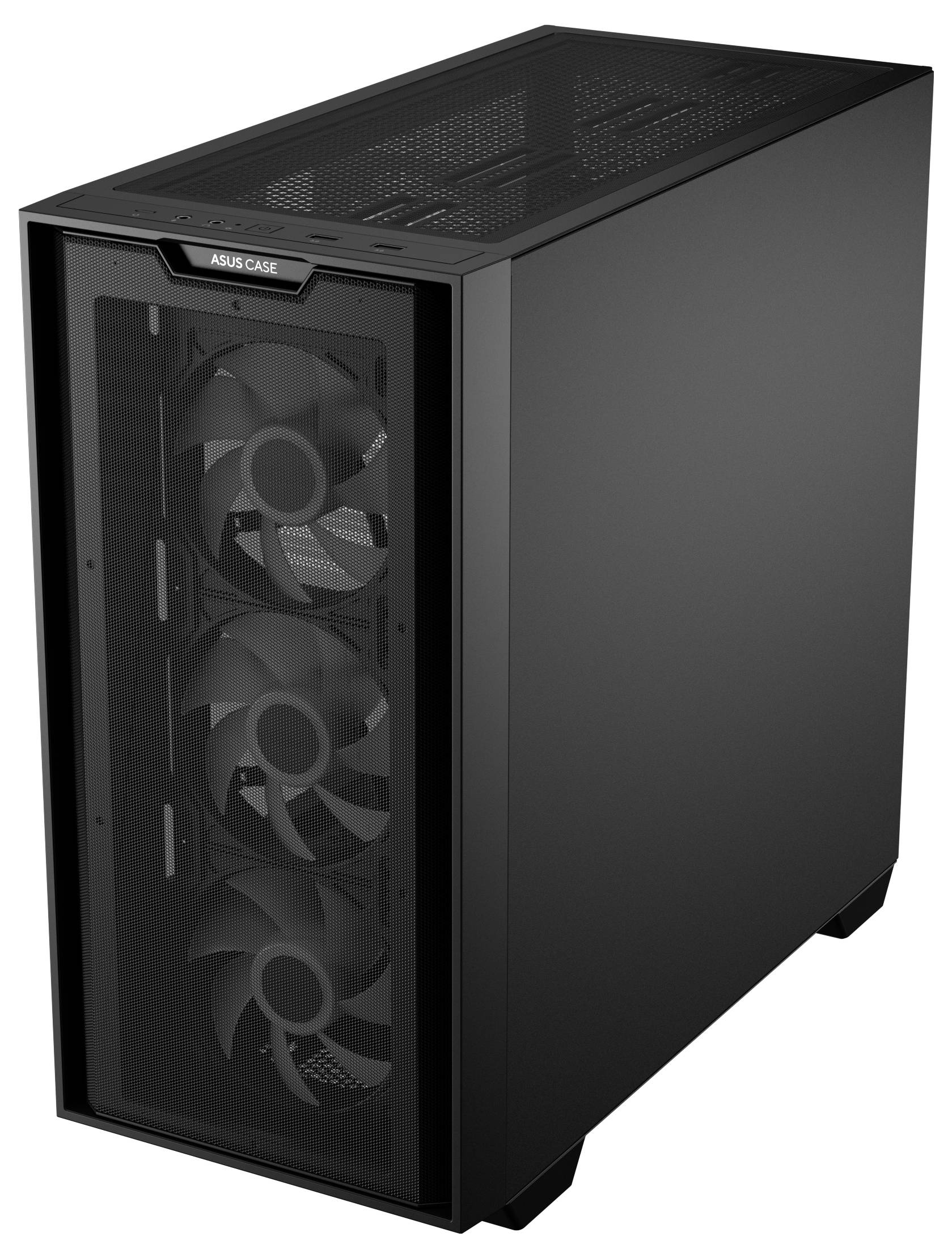 Asus A21 PLUS TG ARGB PC-Gehäuse Schwarz