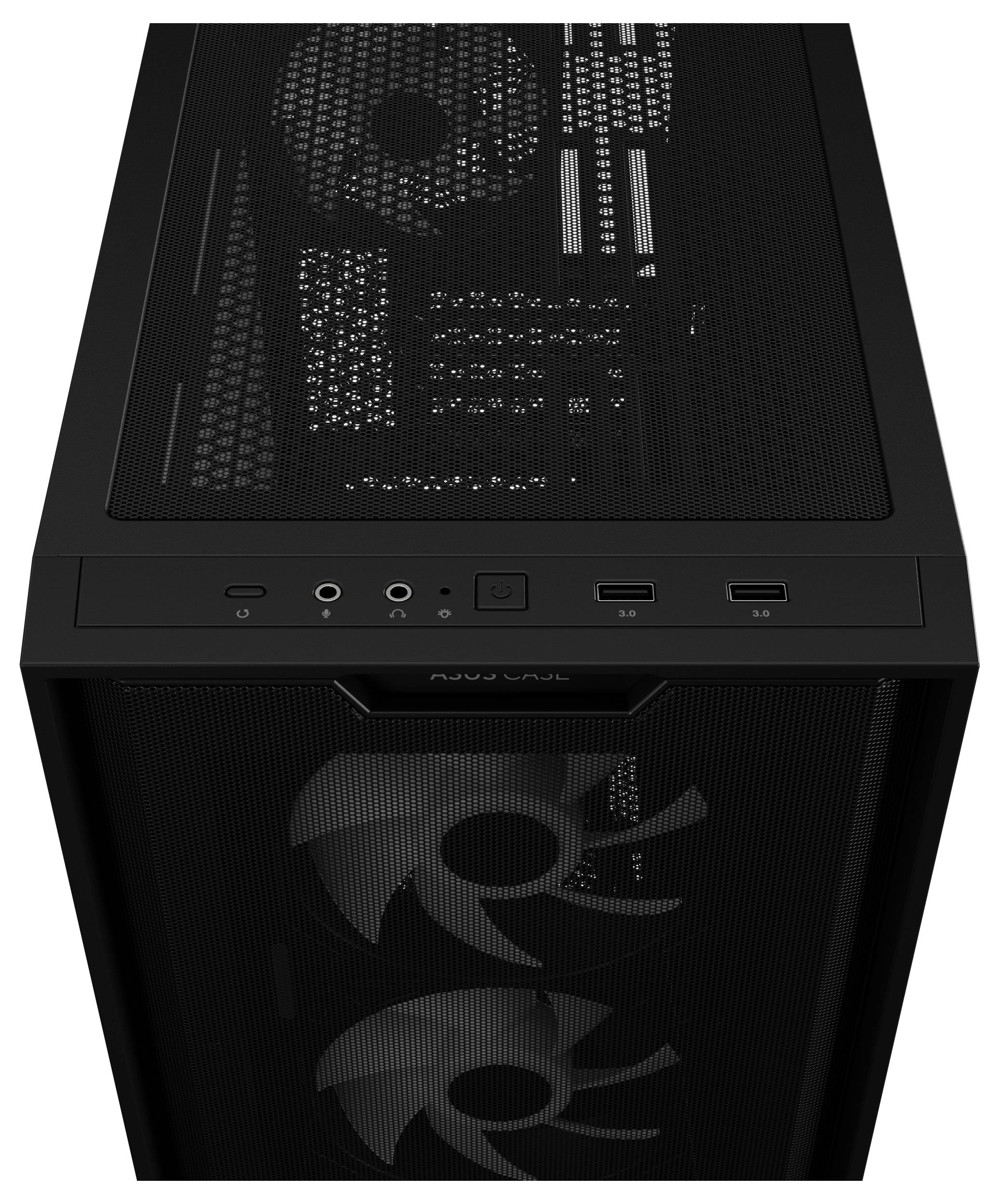 Asus A21 PLUS TG ARGB PC-Gehäuse Schwarz