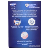 Oral-B Pro3 3400N Pink Sensitive Pro3 3400N Elektrische Zahnbürste Rotierend/Oszilierend/Pulsieren Oral-B Pro3 3400N Pink Sensitive Pro3 3400N Elektrische Zahnbürste Rotierend/Oszilierend/Pulsieren