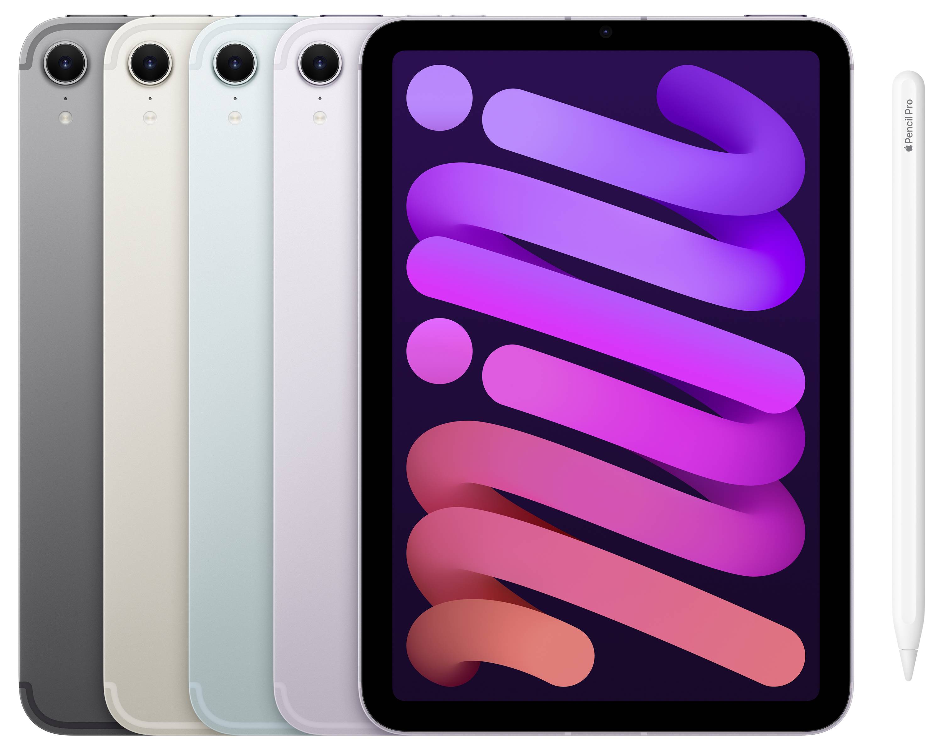 Apple iPad mini 8.3 (A17 Pro, 2024) WiFi + Cellular 128GB Violett 21.1cm (8.3 Zoll) A17 Pro