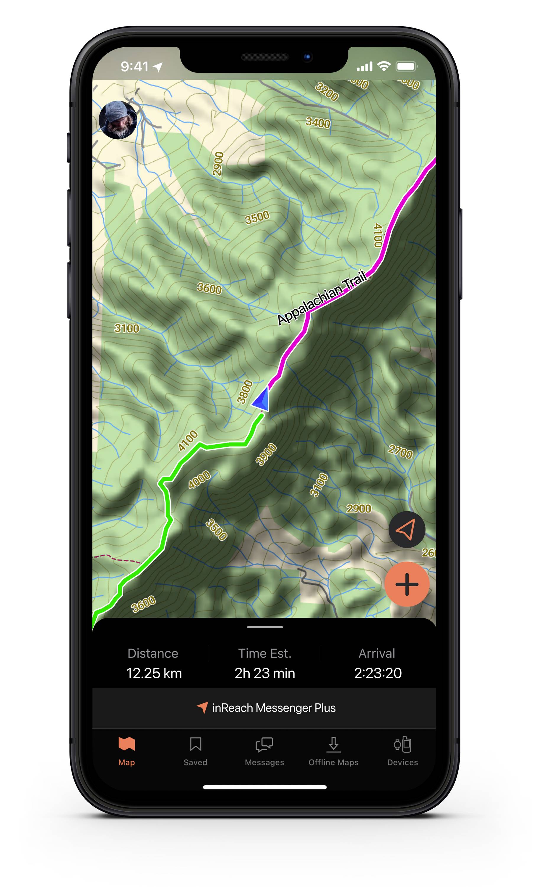 Garmin inReach Messenger Plus Outdoor Navi Wandern GPS
