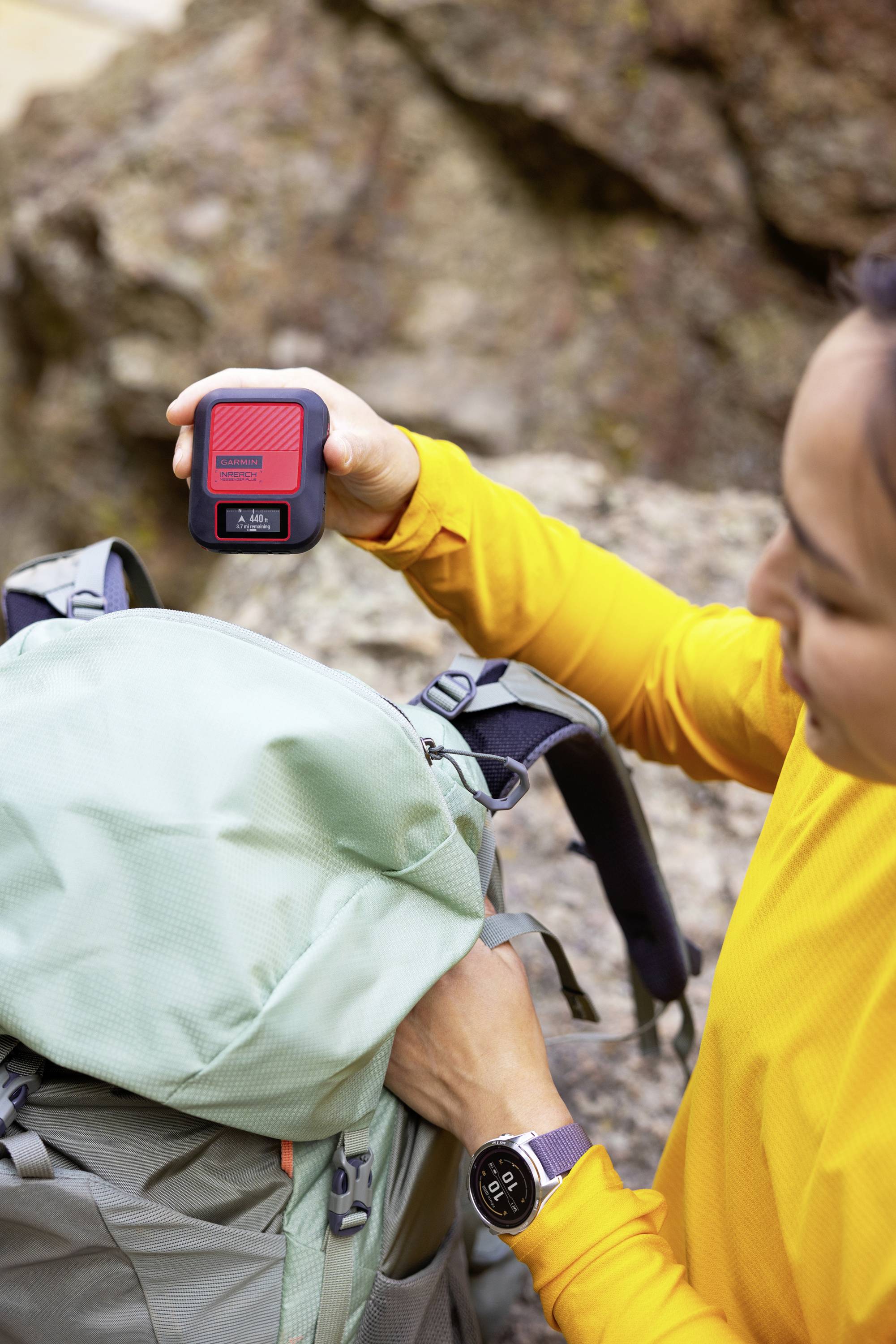 Garmin inReach Messenger Plus Outdoor Navi Wandern GPS