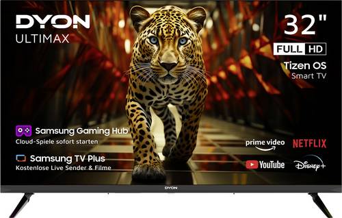 Dyon Ultimax 32F-TI LED-TV 80cm 32 Zoll EEK F (A - G) DVB-T2, DVB-C, DVB-S2, Full HD, Smart TV, WLAN