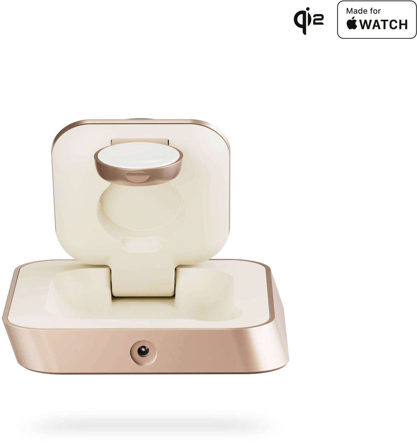 ZENS Induktions-Ladegerät Travel Series 2 in 1 ZEDC28W/00 Ausgänge Induktionslade-Standard Weiß, Kupfer